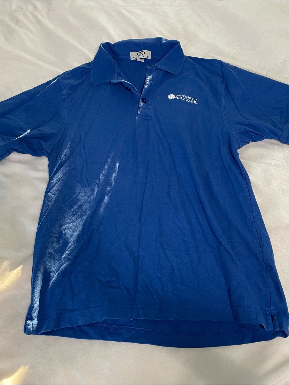 University of Delaware Women's Royal Blue Polo